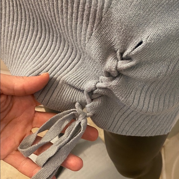 Urban Outfitters Sage Green Long Sleeve Sweater Dress NWTs - Picture 11 of 14